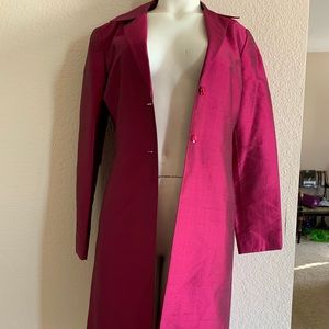Dana Buchman Silk Coat